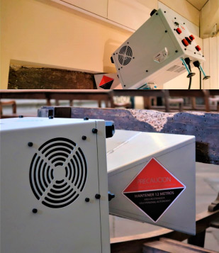 ecowood control de temperatura