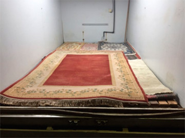 tratamiento de alfombras en atmosfera controlada