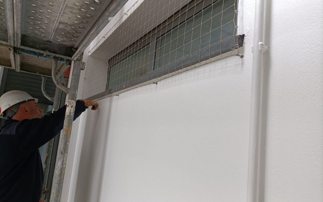 Colocando sistemas para o control de aves